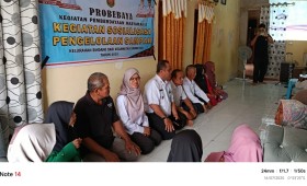 Sosialisasi Pengolahan Sampah.